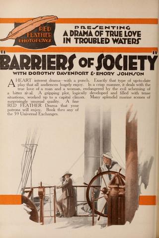 Barriers of Society poster