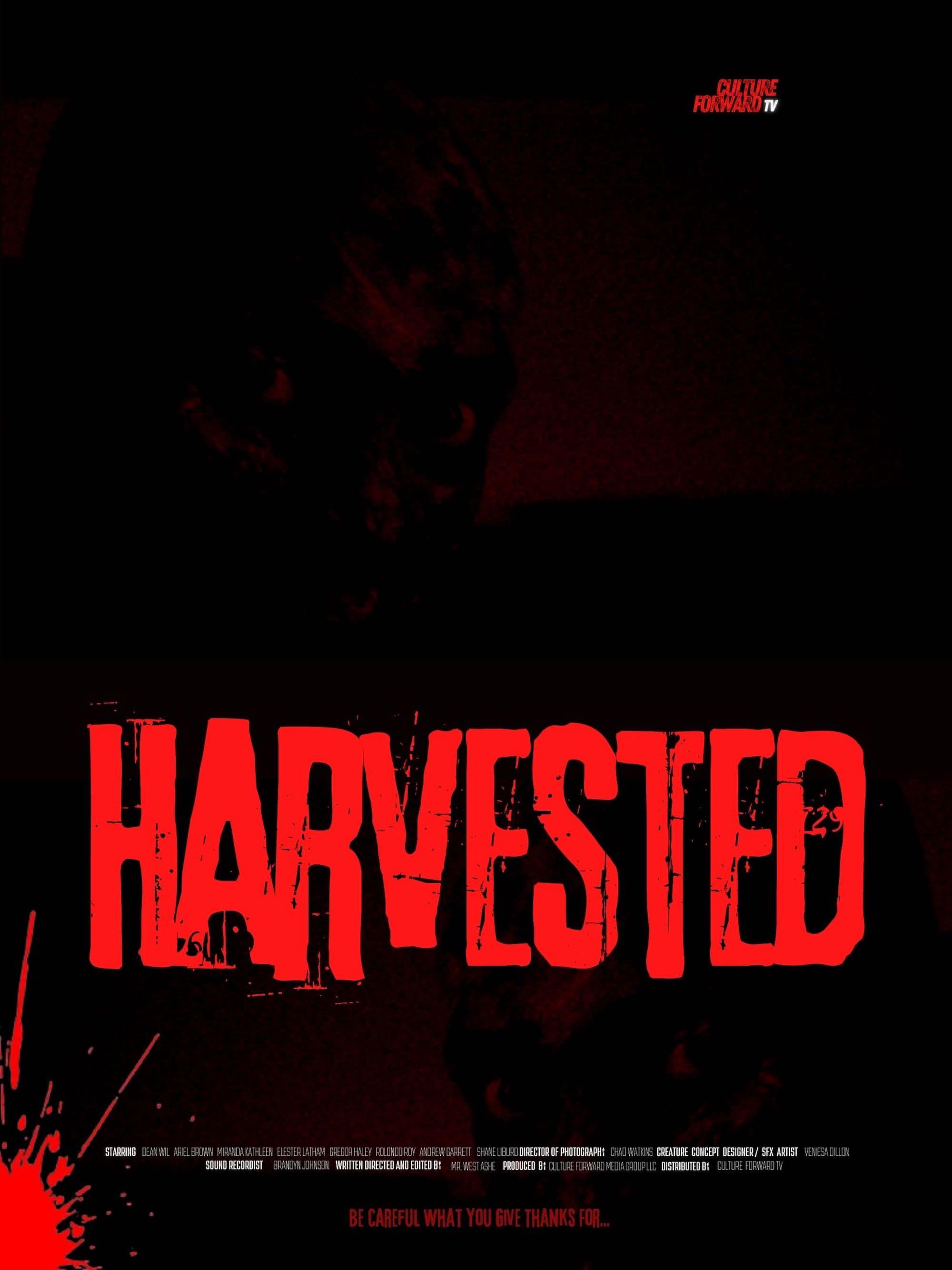 Harvested poster