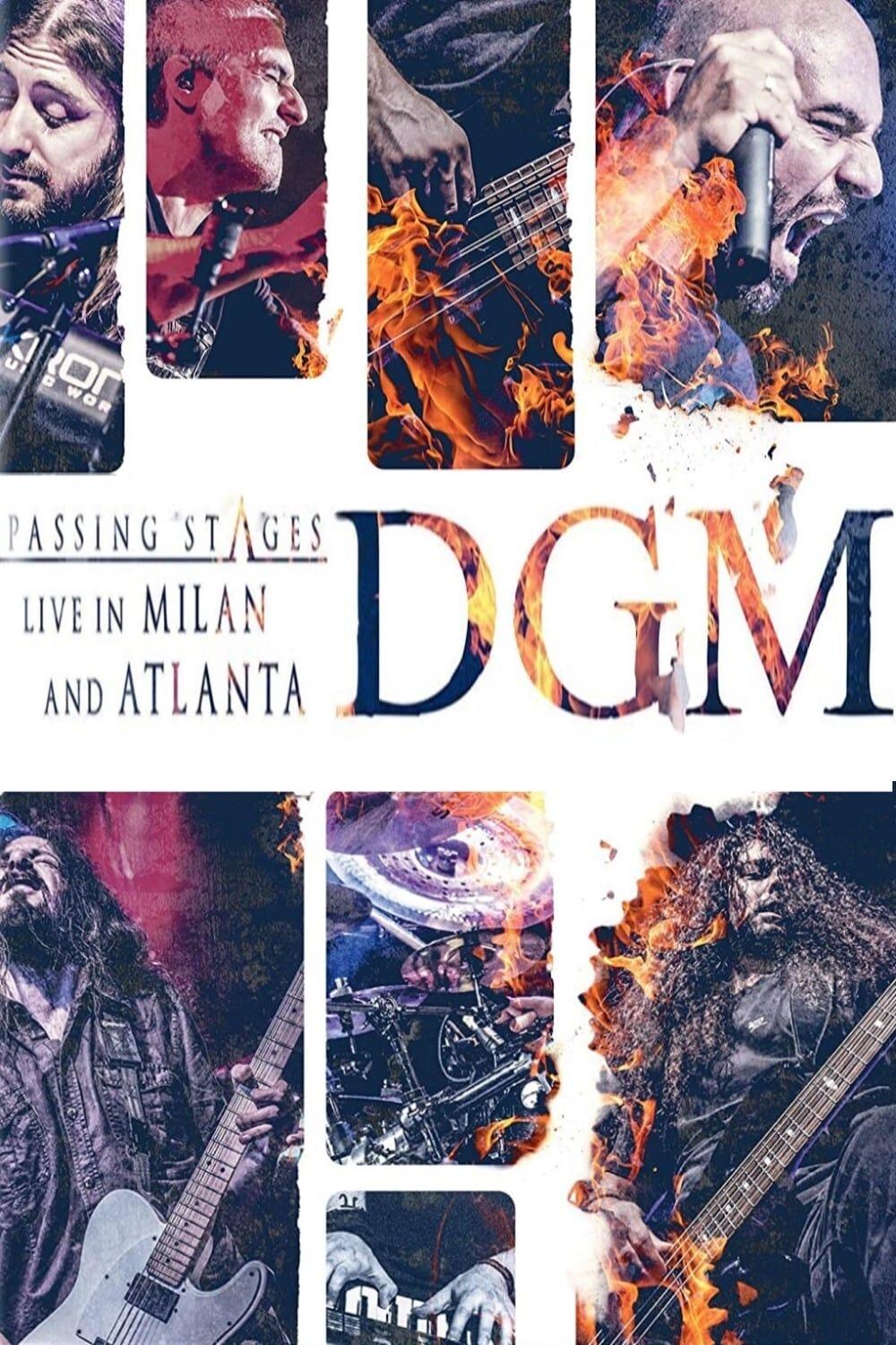 DGM - Passing Stages - Live in Milan and Atlanta poster