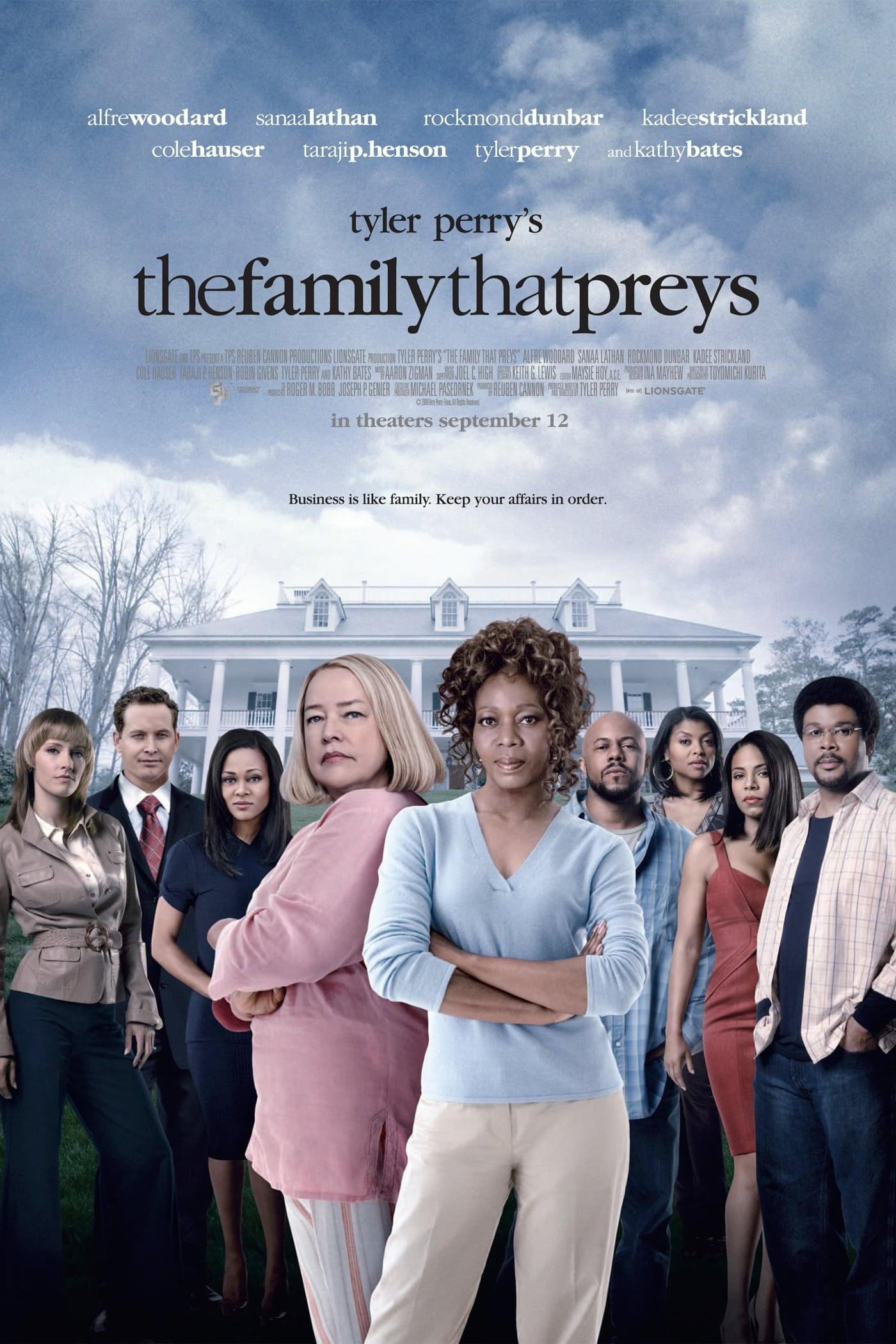 Tyler Perry's The Family That Preys poster