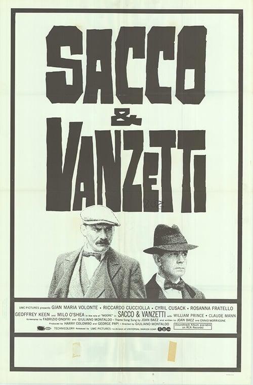 Sacco & Vanzetti poster