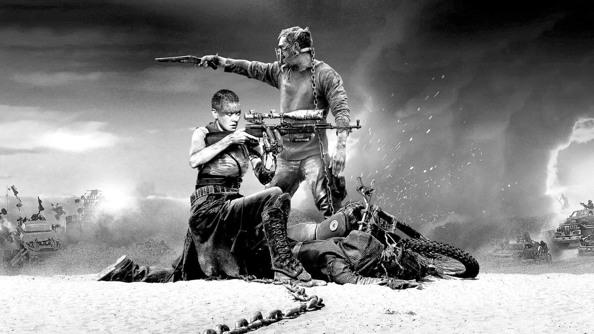 Mad Max: Fury Road - Introduction to Black & Chrome Edition by George Miller backdrop