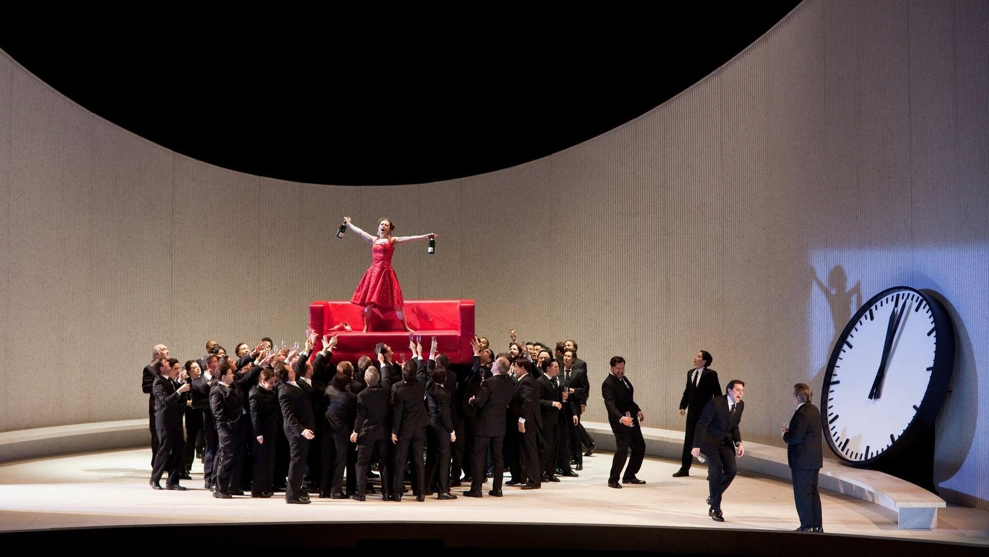 The Metropolitan Opera: La Traviata backdrop