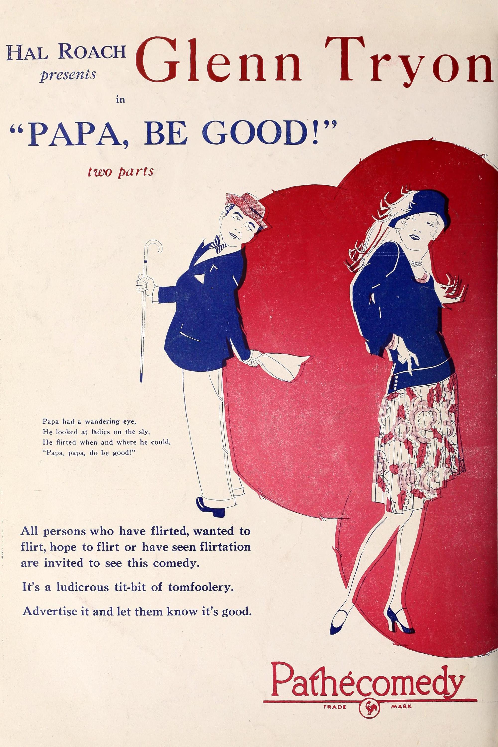 Papa Be Good! poster