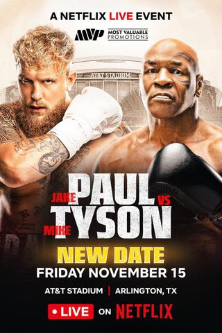 Jake Paul vs. Mike Tyson poster
