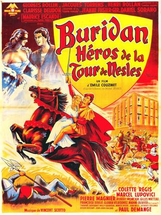 Buridan, hero of the tower of Nesle poster