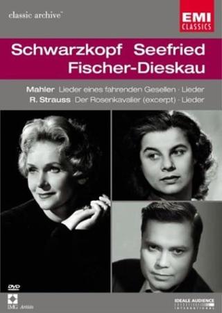 Schwarzkopf*, Seefried*, Fischer-Dieskau* – Mahler . R. Strauss poster