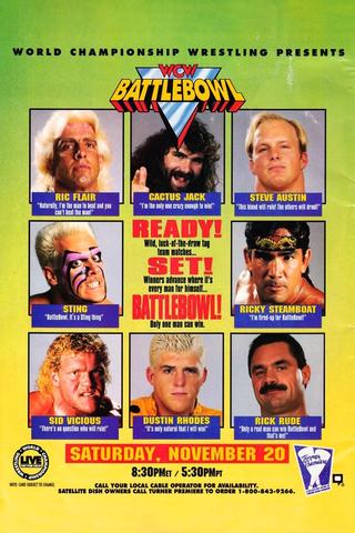 WCW Battle Bowl poster