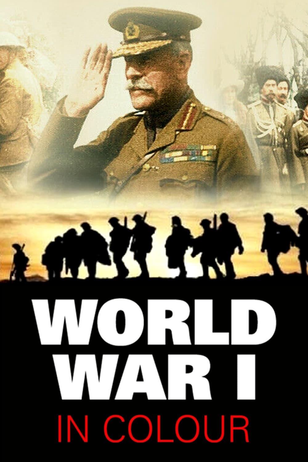 World War 1 in Colour poster