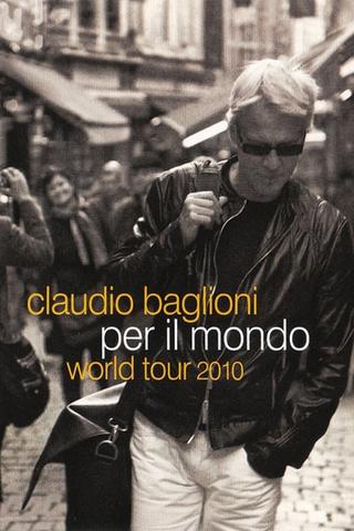 Claudio Baglioni - World tour 2010 poster