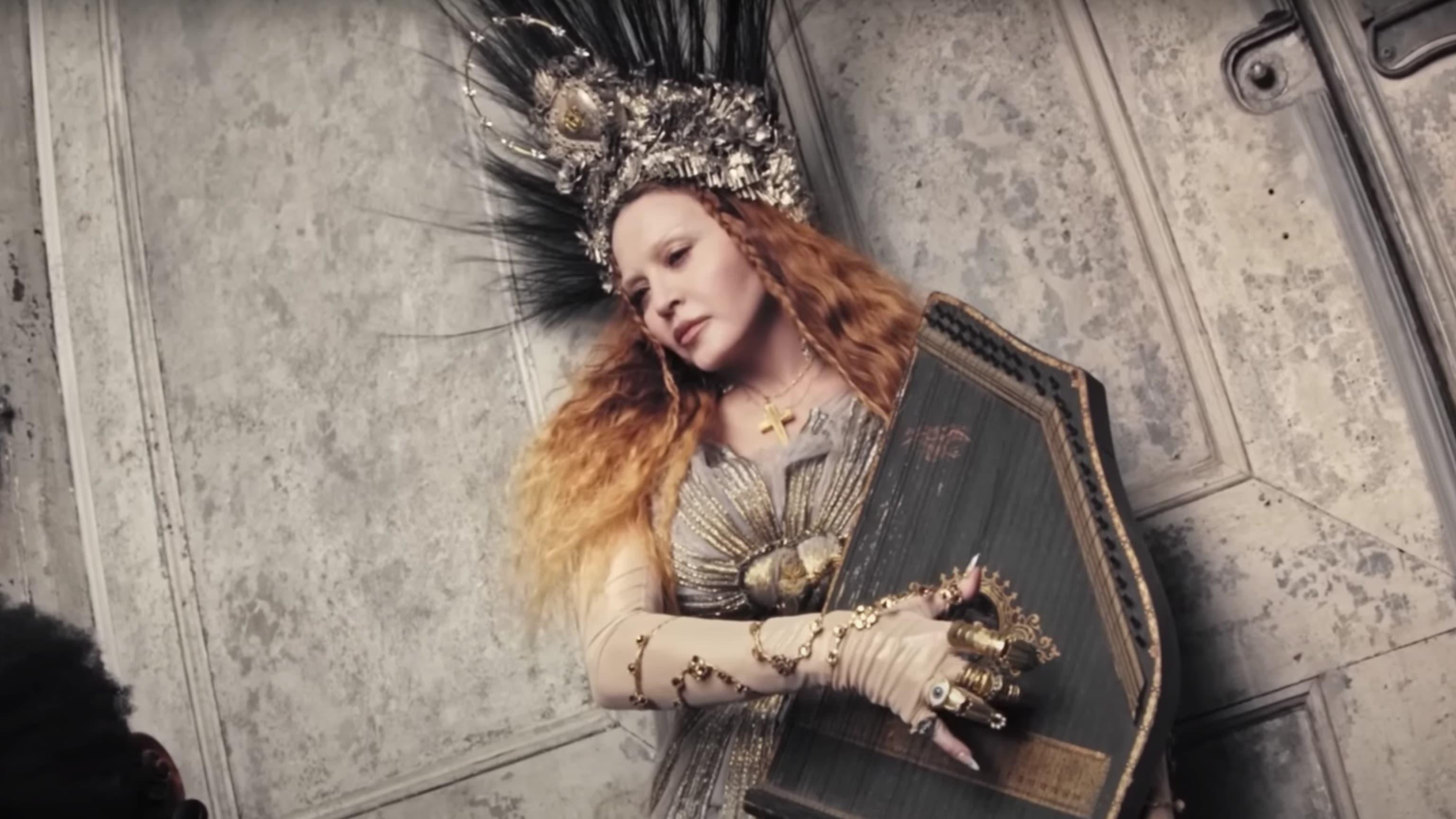 Madonna X Vanity Fair – The Enlightenment backdrop