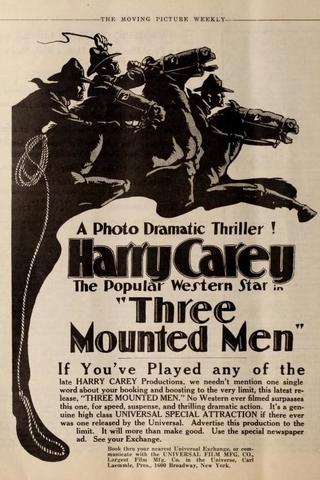 Three Mounted Men poster