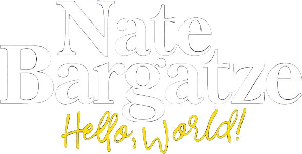 Nate Bargatze: Hello World logo