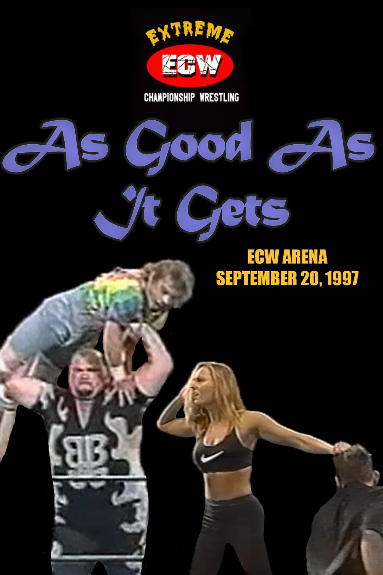 ECW As Good As It Gets poster