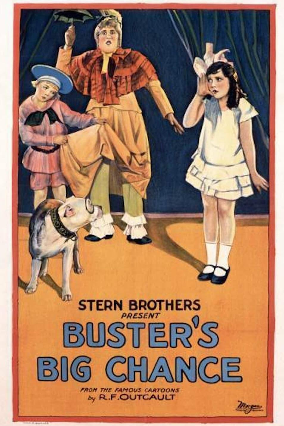 Buster's Big Chance poster