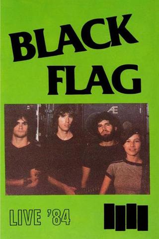 BLACK FLAG: Live '84 poster