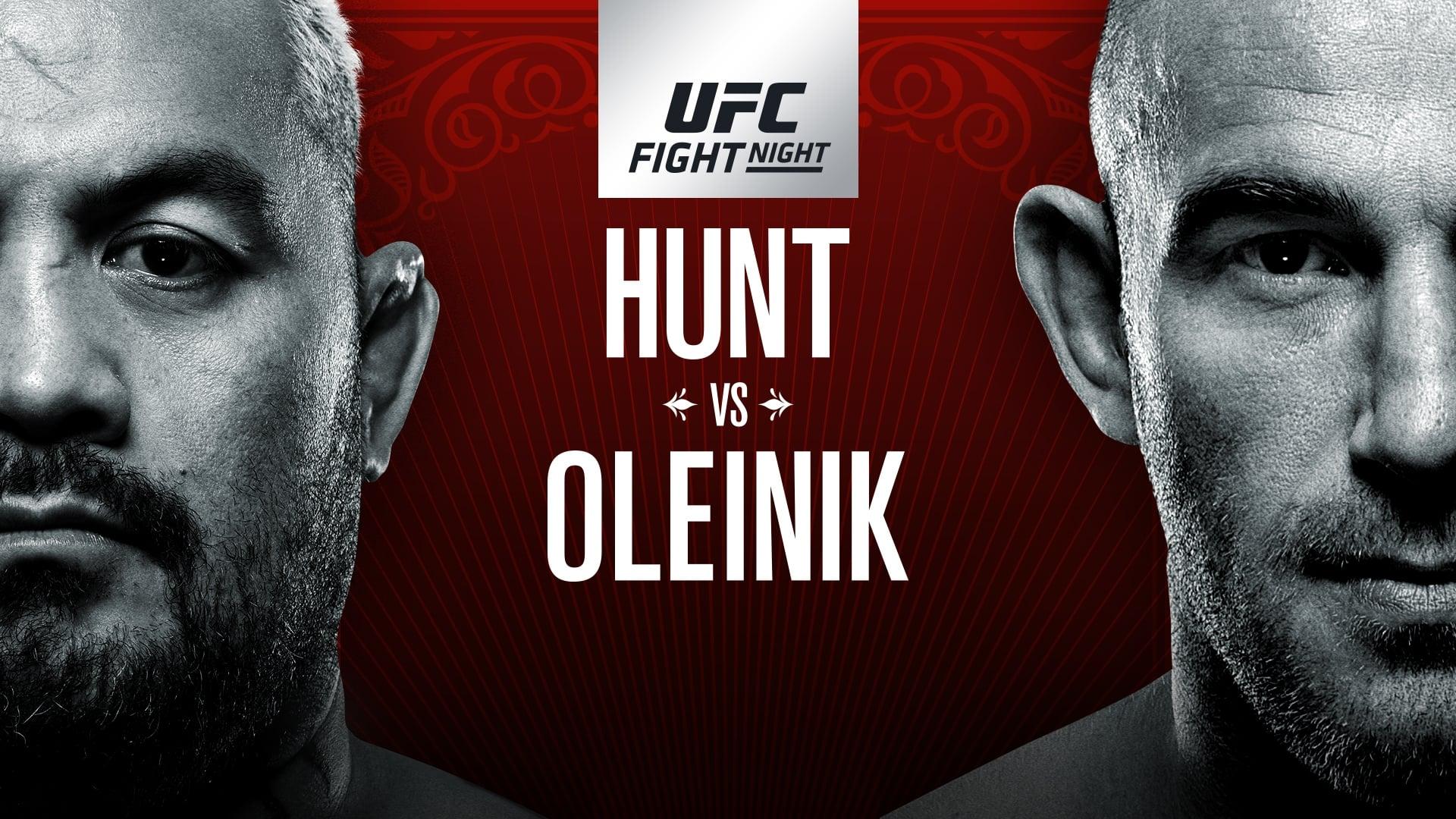UFC Fight Night 136: Hunt vs. Oleinik backdrop