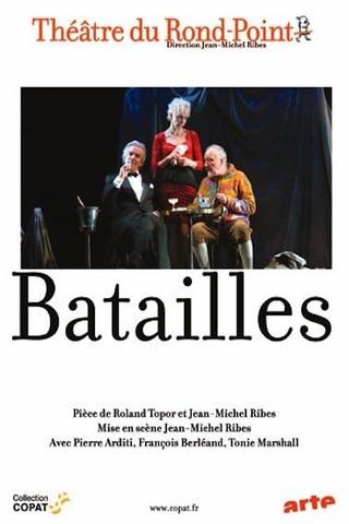 Batailles poster