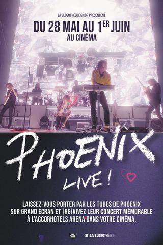 Phoenix Live ! - Le concert sur grand écran poster