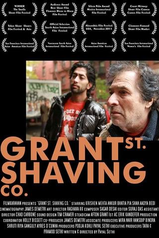 Grant St. Shaving Co. poster