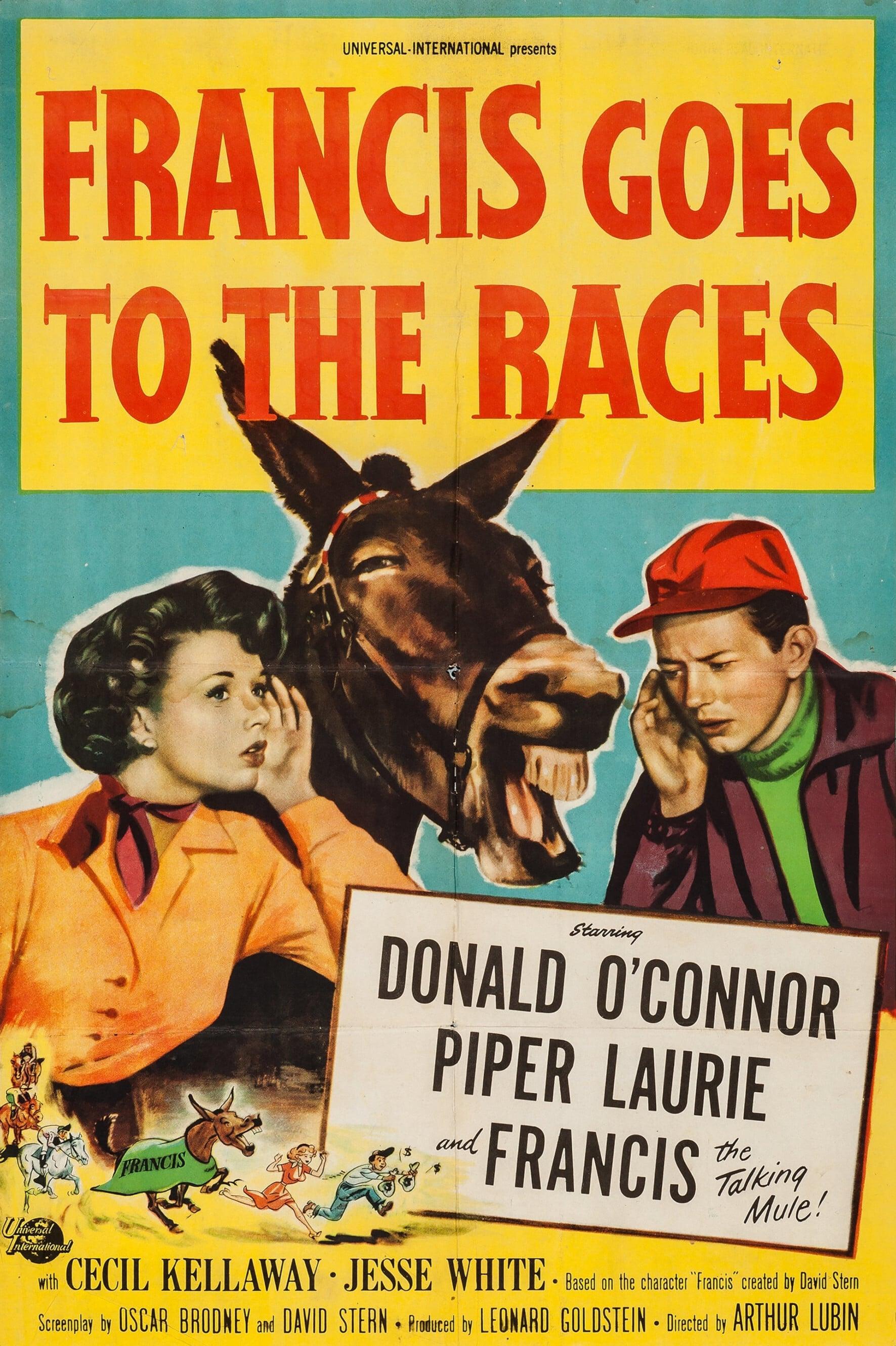 Francis Goes to the Races poster