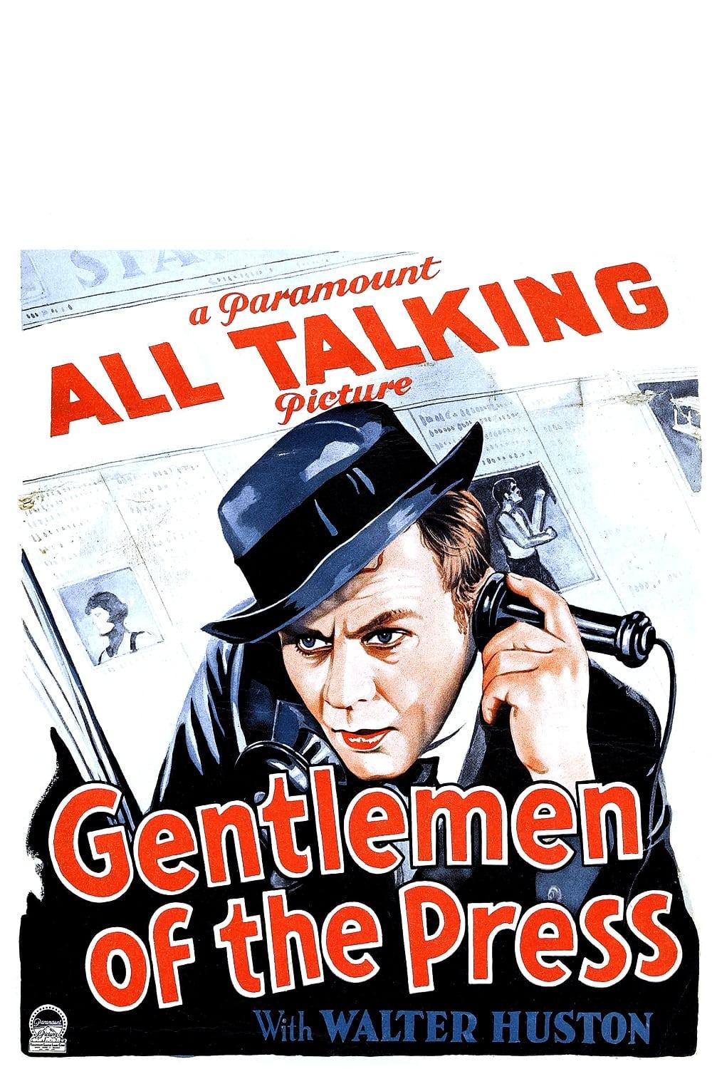 Gentlemen of the Press poster