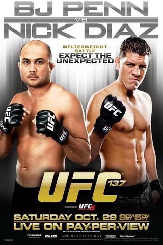 UFC 137: Penn vs. Diaz poster