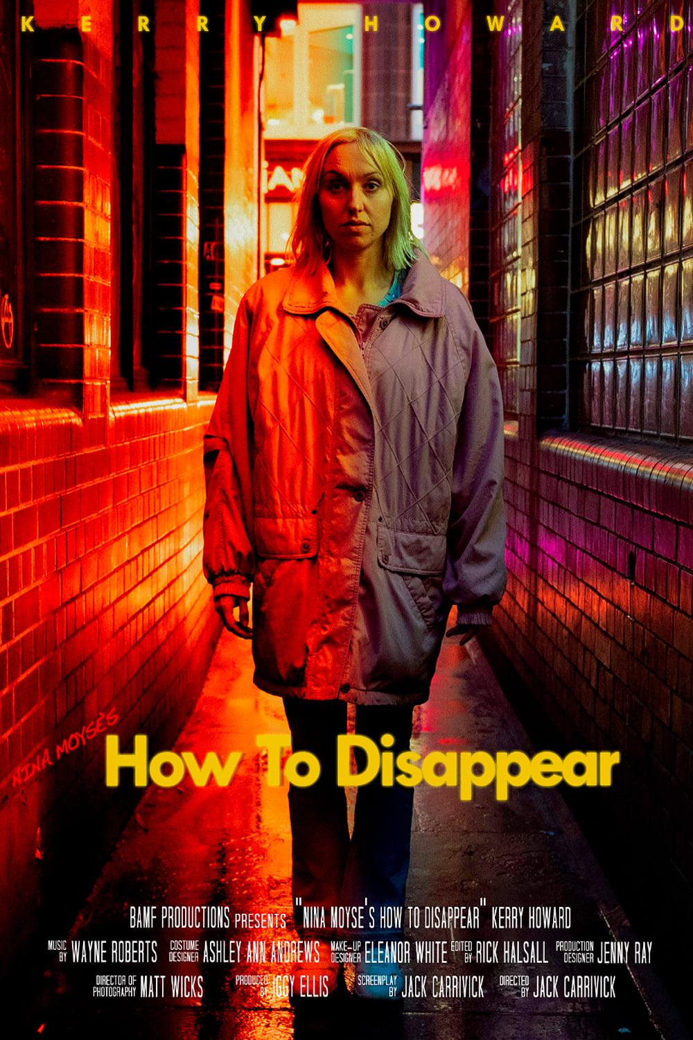 How to Disappear poster