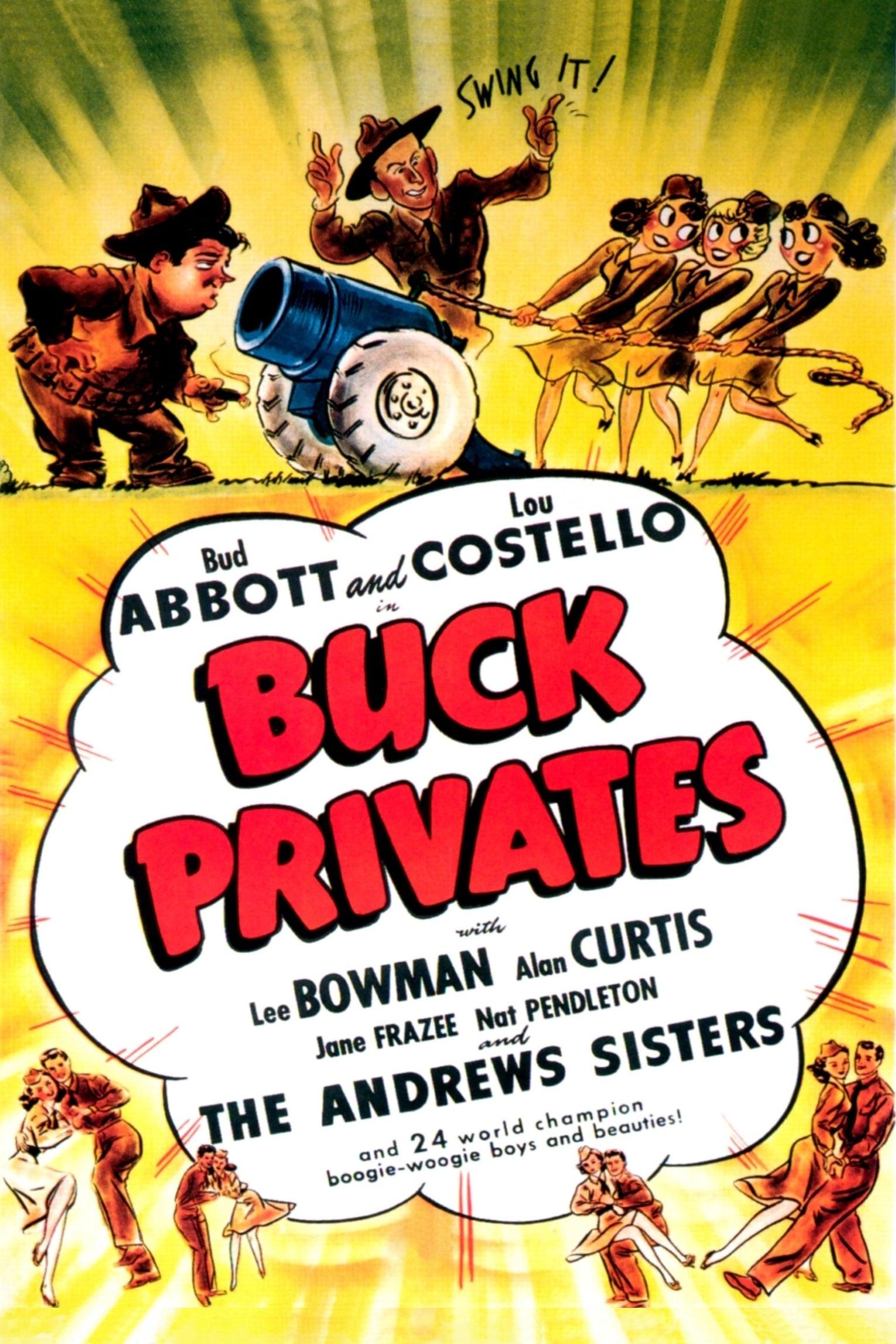 Buck Privates poster