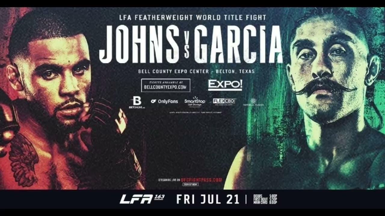 LFA 163: Johns vs. Garcia backdrop