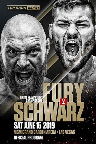 Fury vs. Schwarz poster