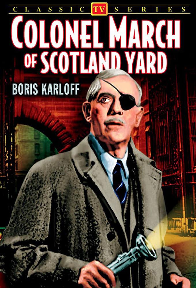 Colonel March of Scotland Yard poster