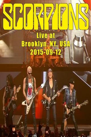 Scorpions - Live at Brooklyn, NY, USA 2015-09-12 poster