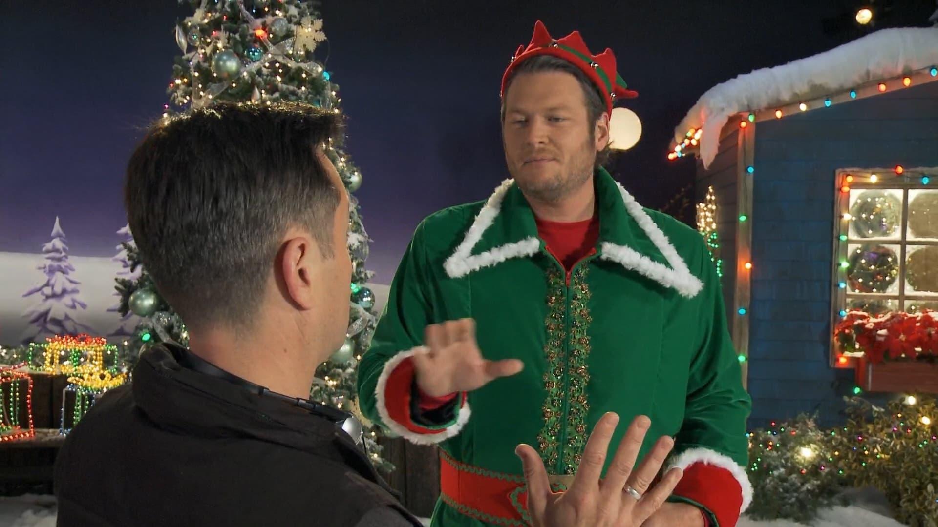 Blake Shelton's Not So Family Christmas backdrop