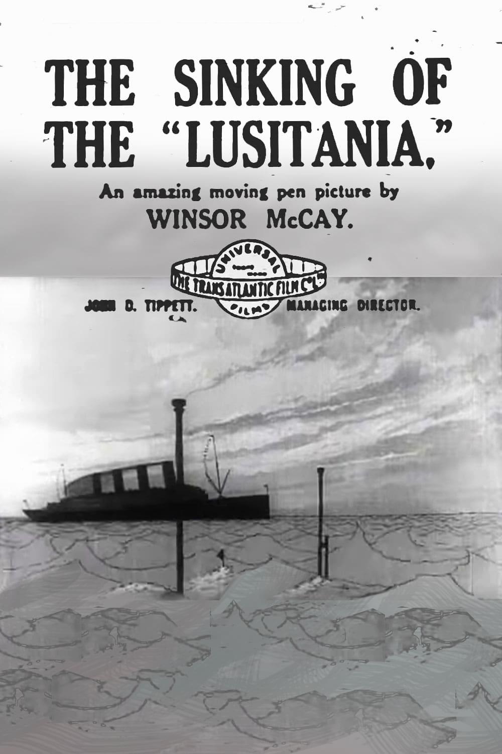The Sinking of the Lusitania poster
