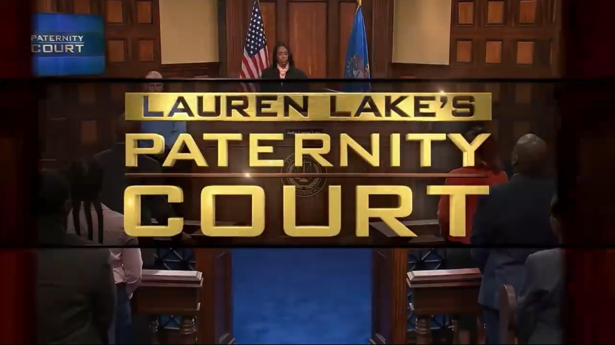Lauren Lake's Paternity Court backdrop