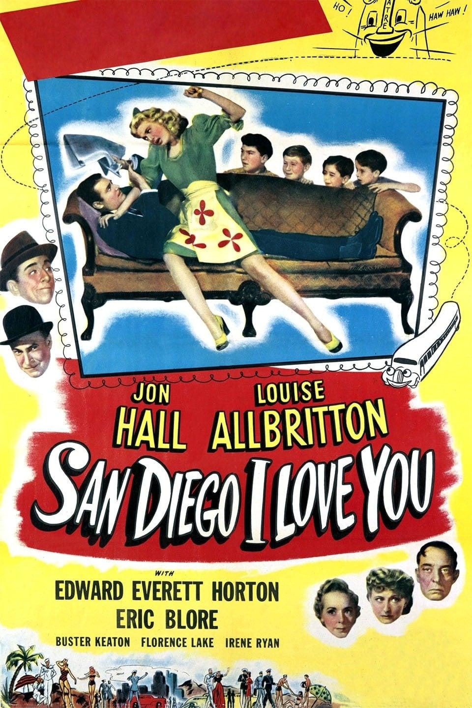 San Diego I Love You poster