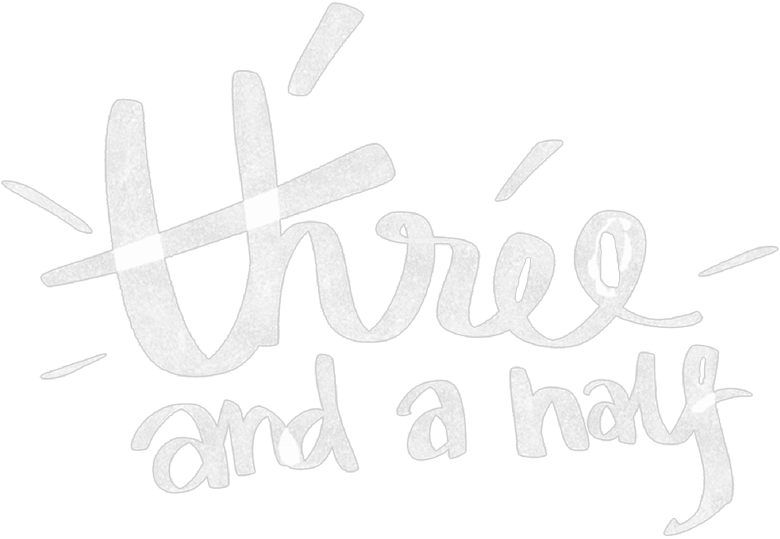 Three and a Half logo