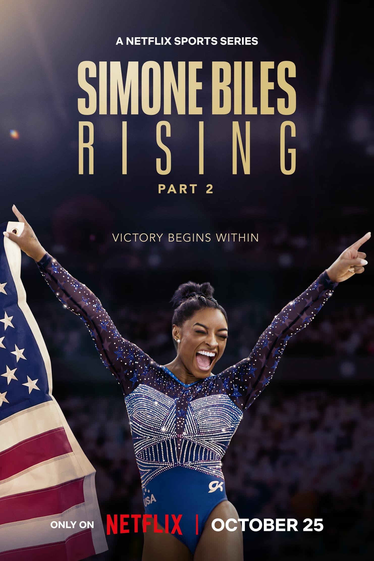 Simone Biles Rising poster