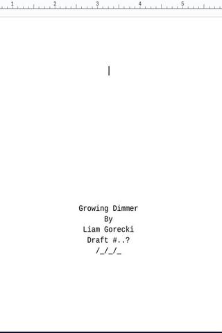 Growing Dimmer poster