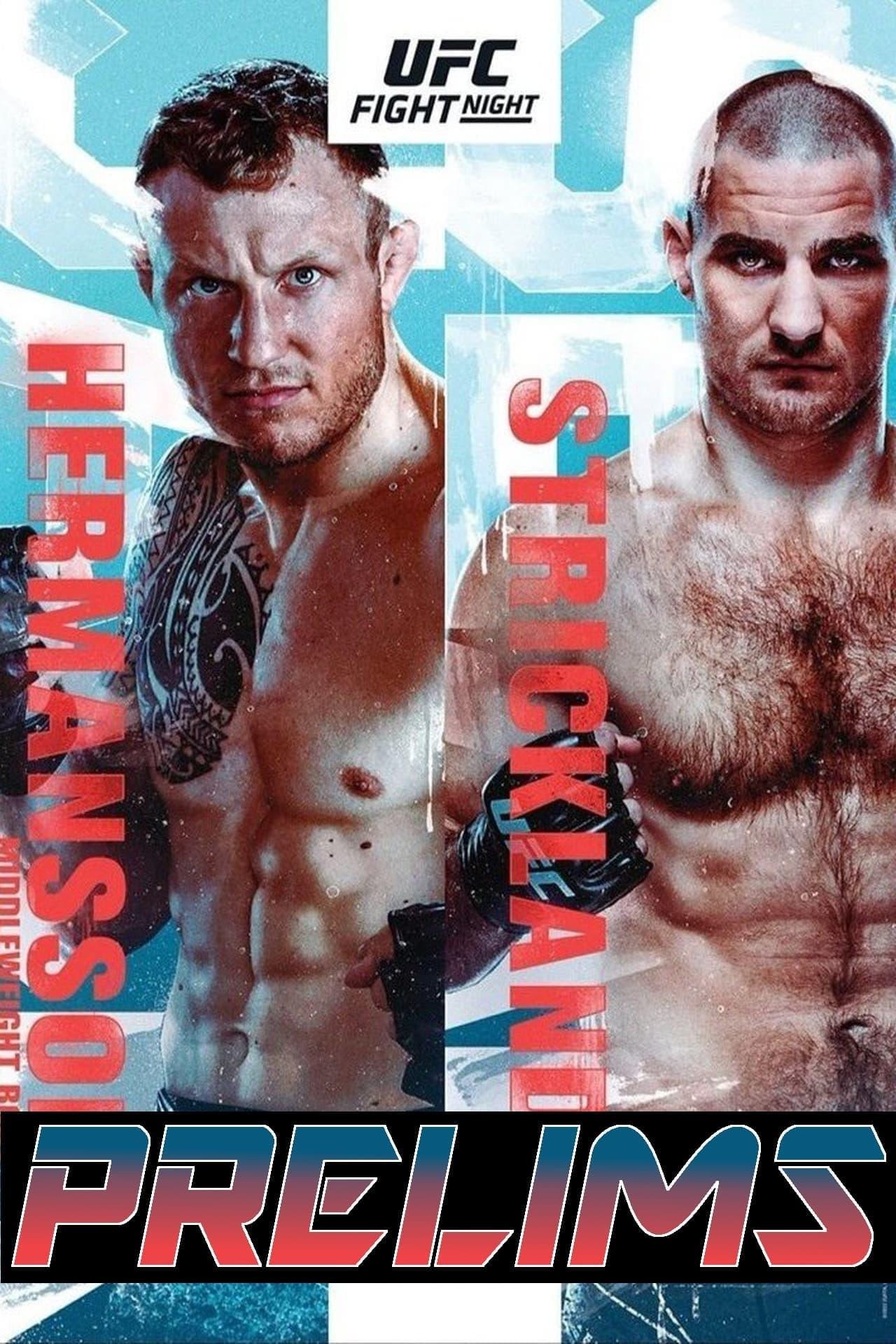 UFC Fight Night 200: Hermansson vs. Strickland poster