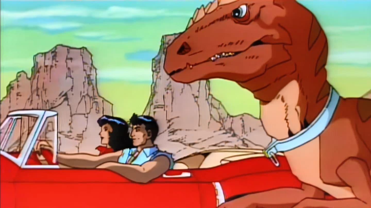 Cadillacs and Dinosaurs backdrop