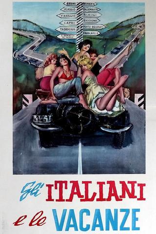 Gli italiani e le vacanze poster