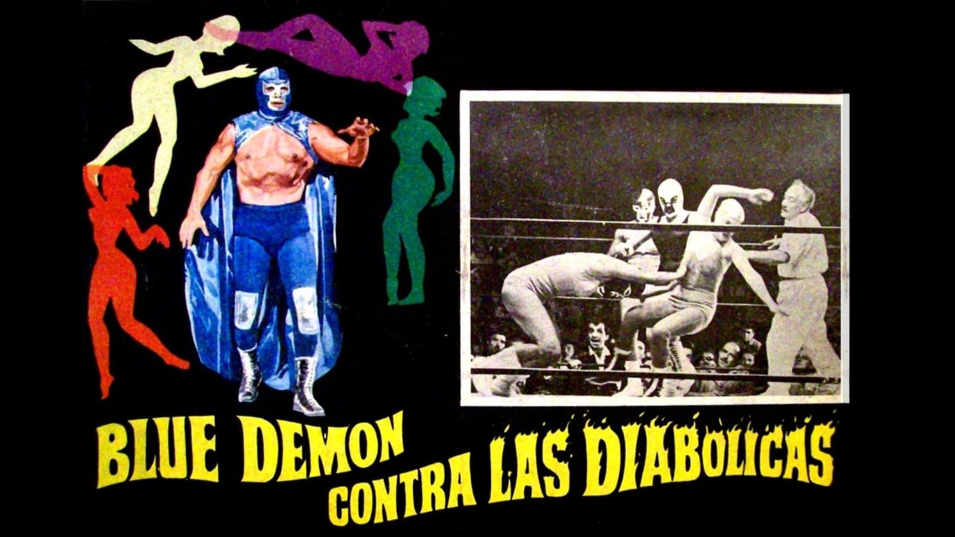 Blue Demon vs. the Diabolical Women backdrop
