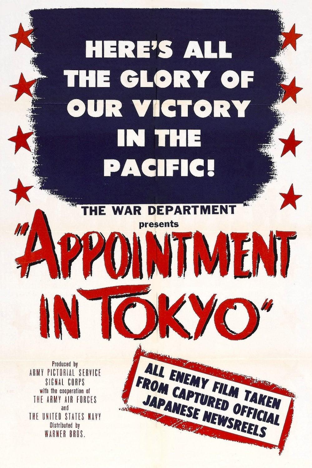 Appointment in Tokyo poster