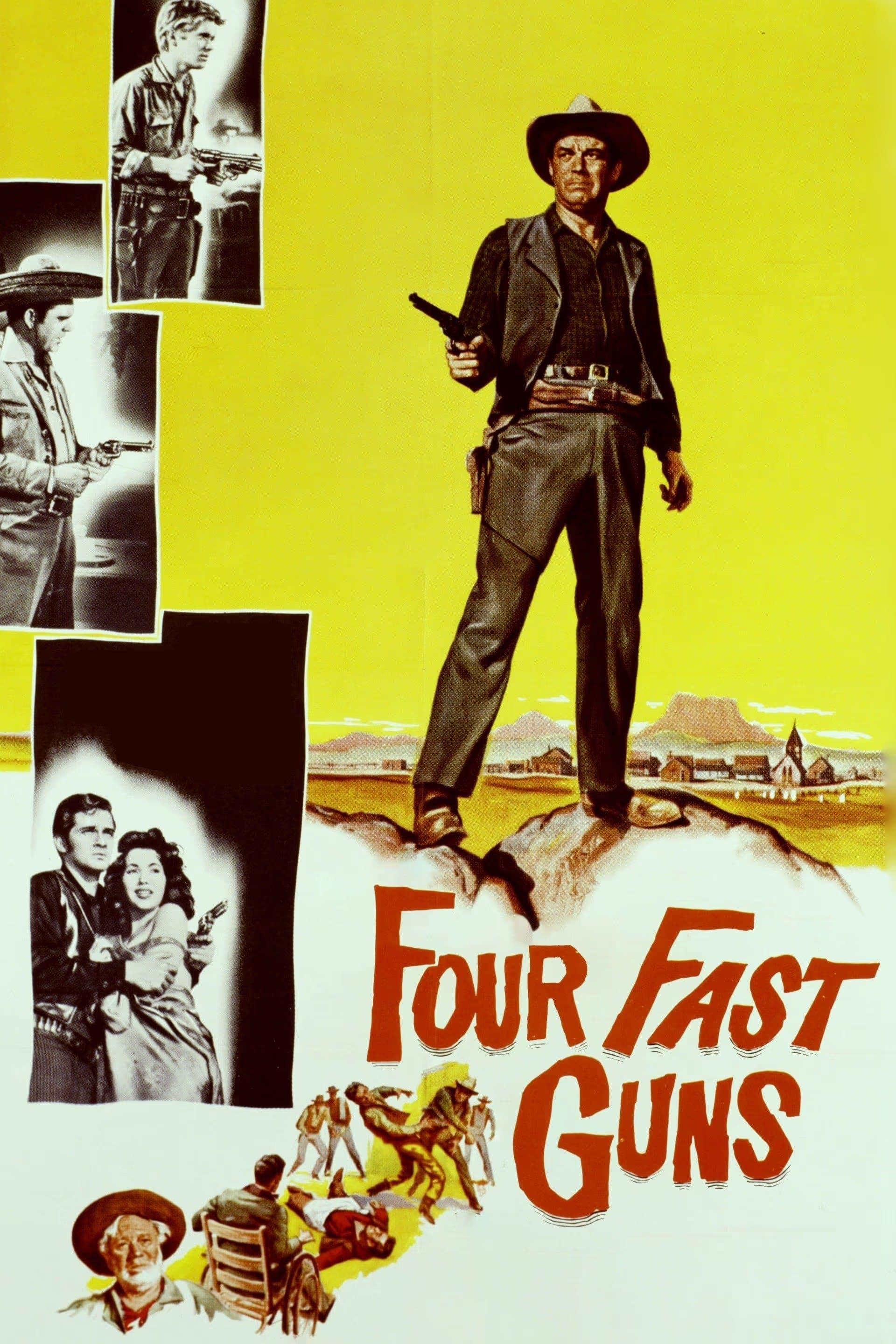 Four Fast Guns poster