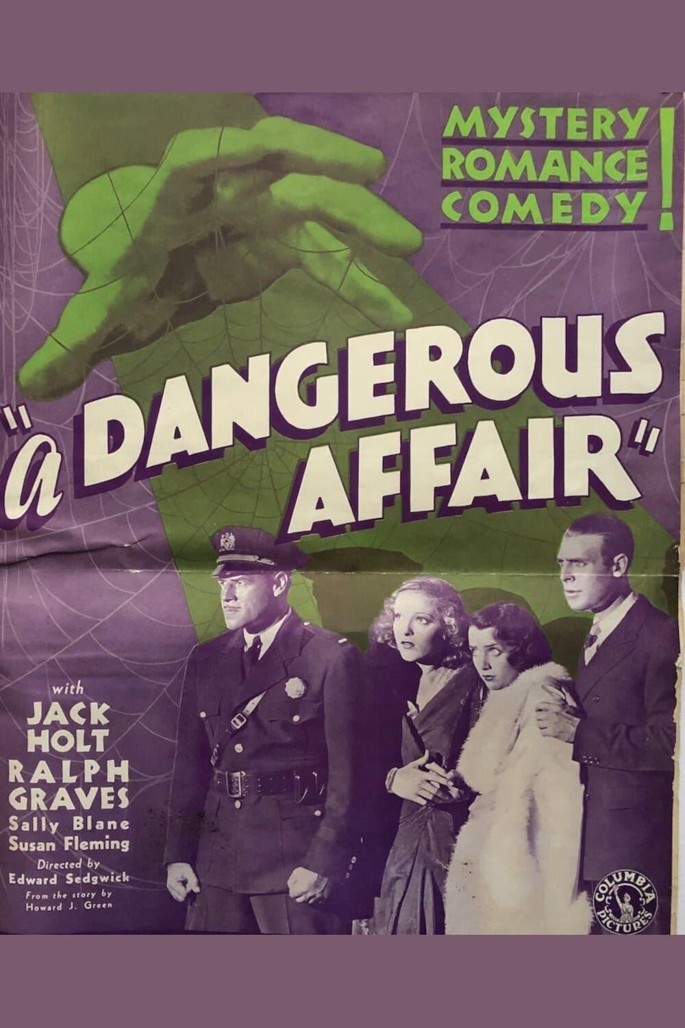 A Dangerous Affair poster