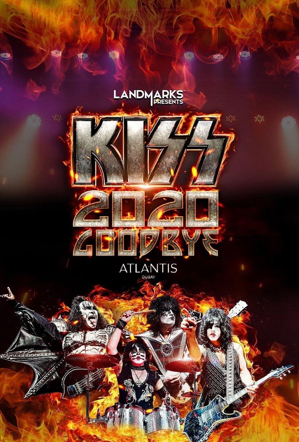 KISS 2020 Goodbye poster