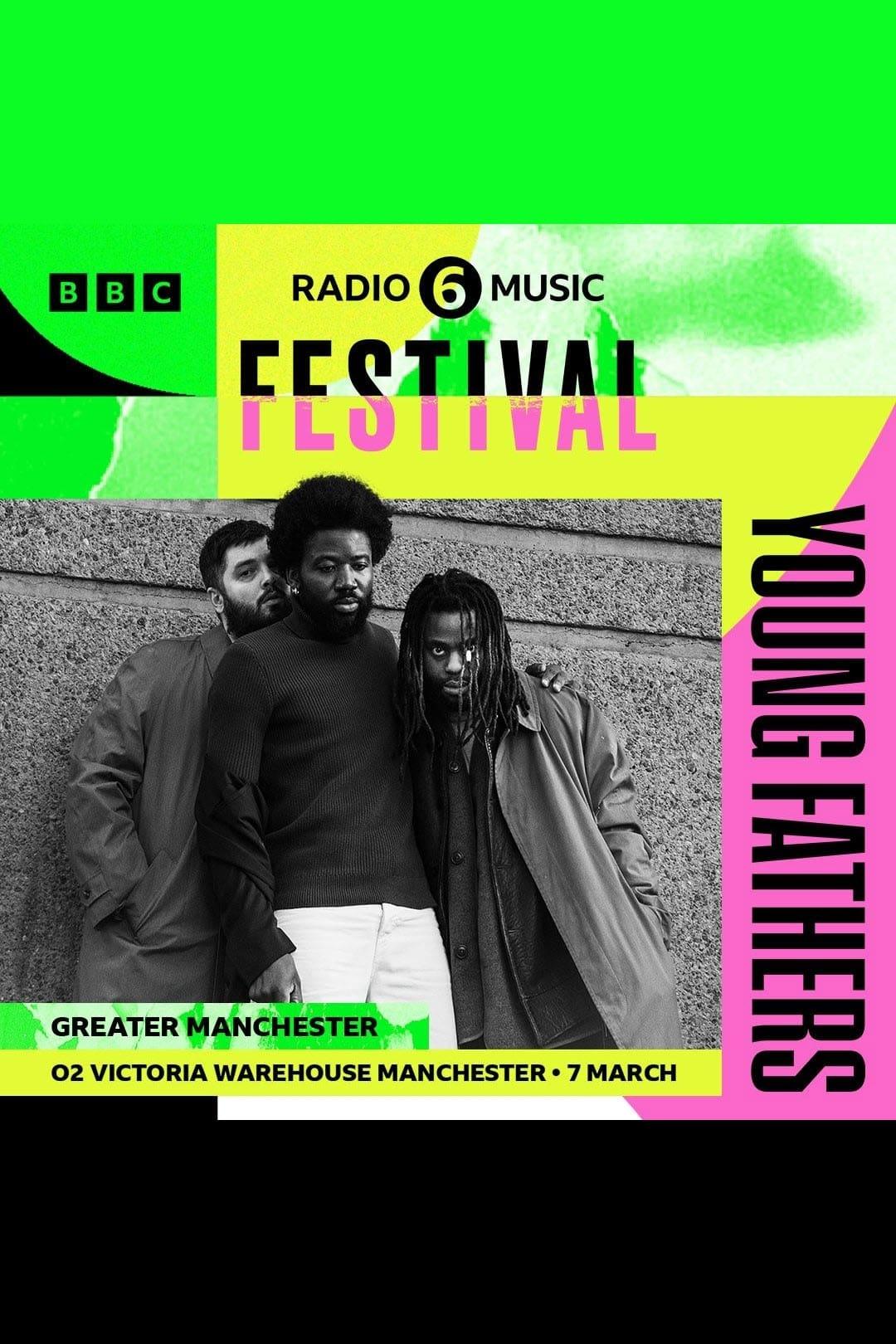 Young Fathers: 6 Music Festival poster