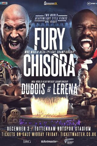 Tyson Fury vs. Derek Chisora III poster